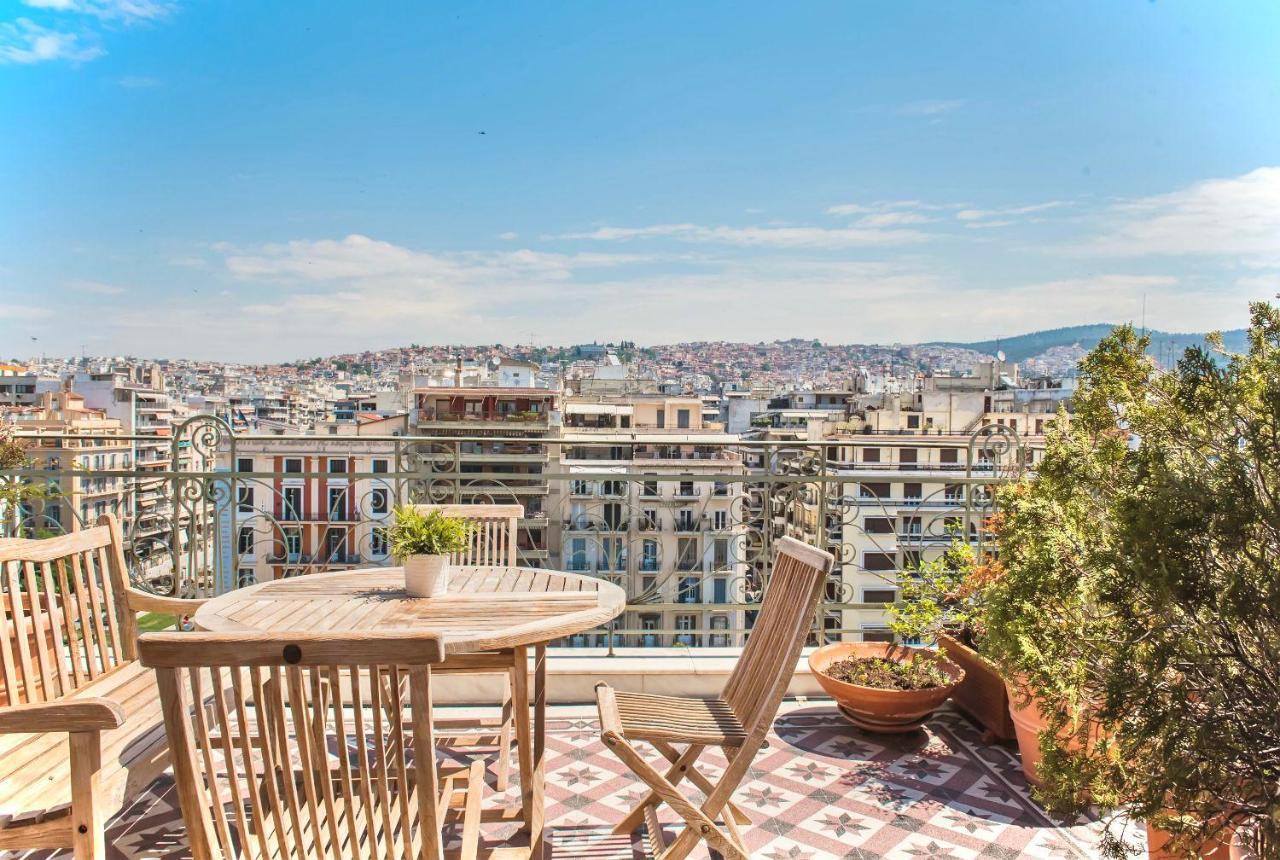 Appartamento #Lighthouse Penthouse By Halu! Apts Salonicco Esterno foto