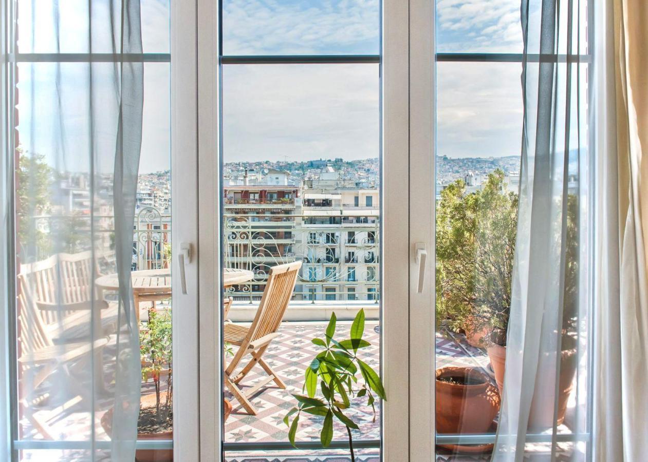 Appartamento #Lighthouse Penthouse By Halu! Apts Salonicco Esterno foto