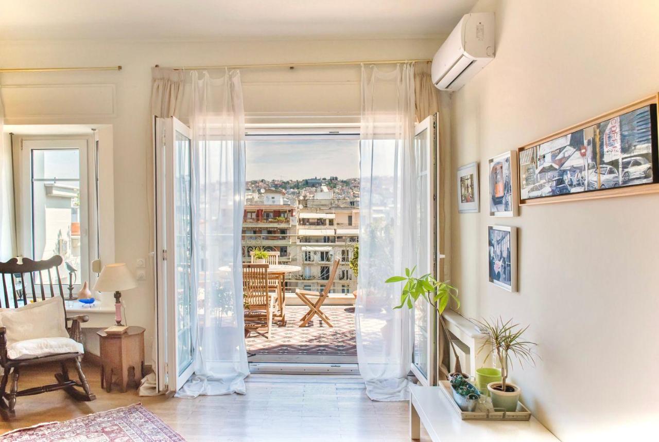 Appartamento #Lighthouse Penthouse By Halu! Apts Salonicco Esterno foto